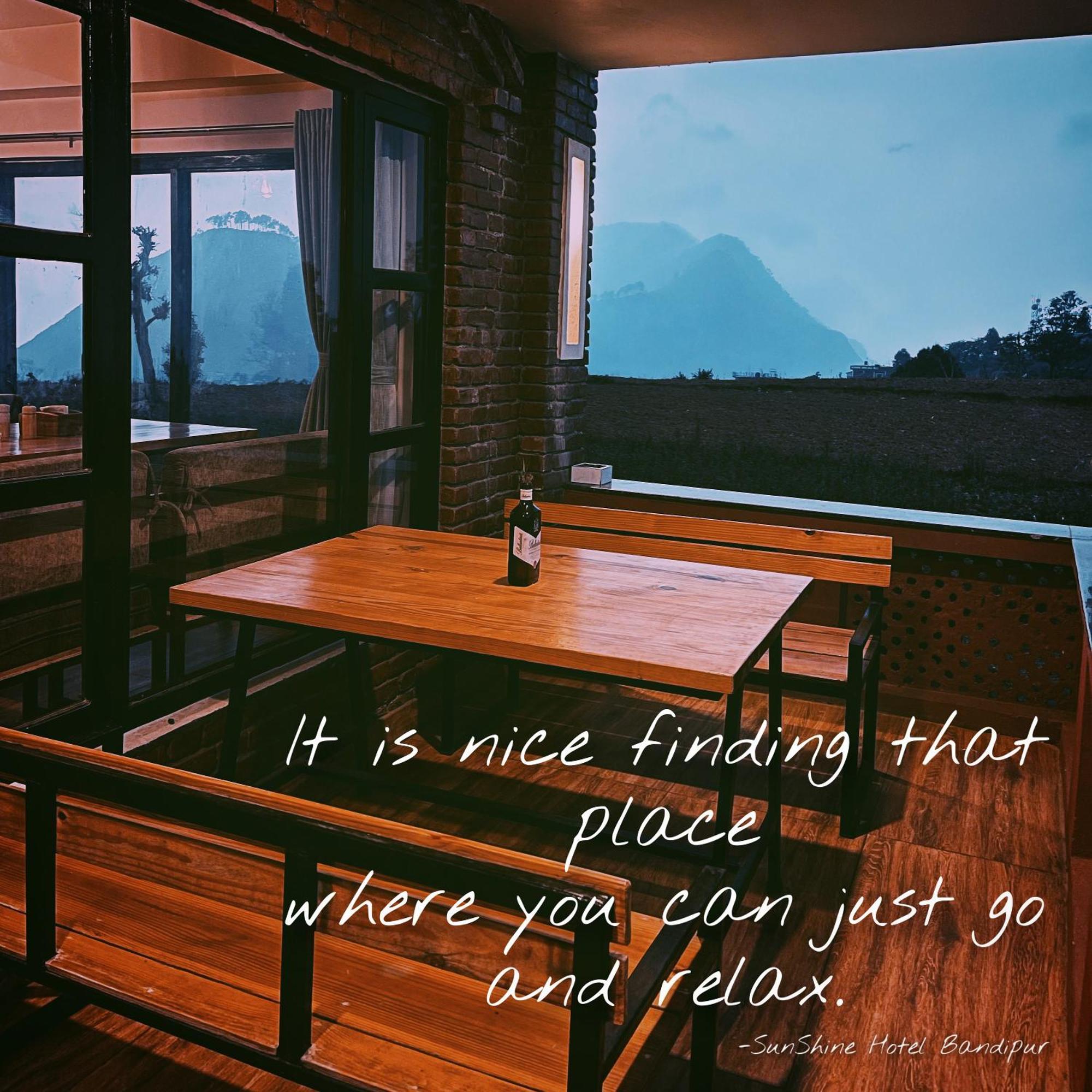 Sunshine Hotel Bandipur Tanahun Kültér fotó